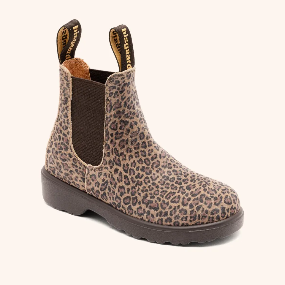 Bisgaard Kim støvle leopard læder