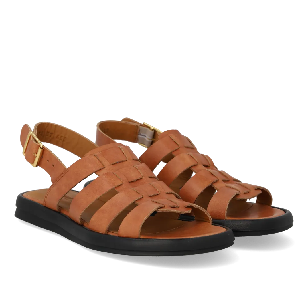 Angulus gladiator-inspireret remsandal sandaler læder