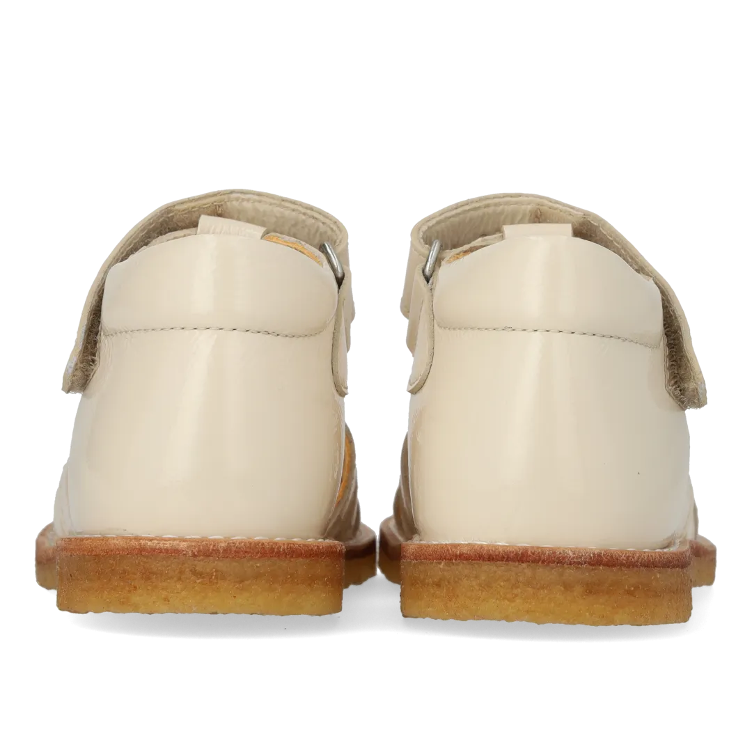 Angulus hjertesandal læder velcro str. 20-25