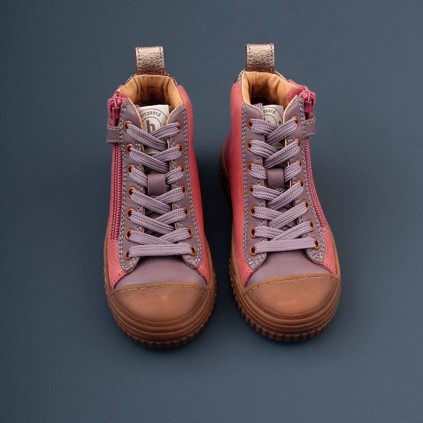 Bisgaard Ryan sneaker pink højt skaft
