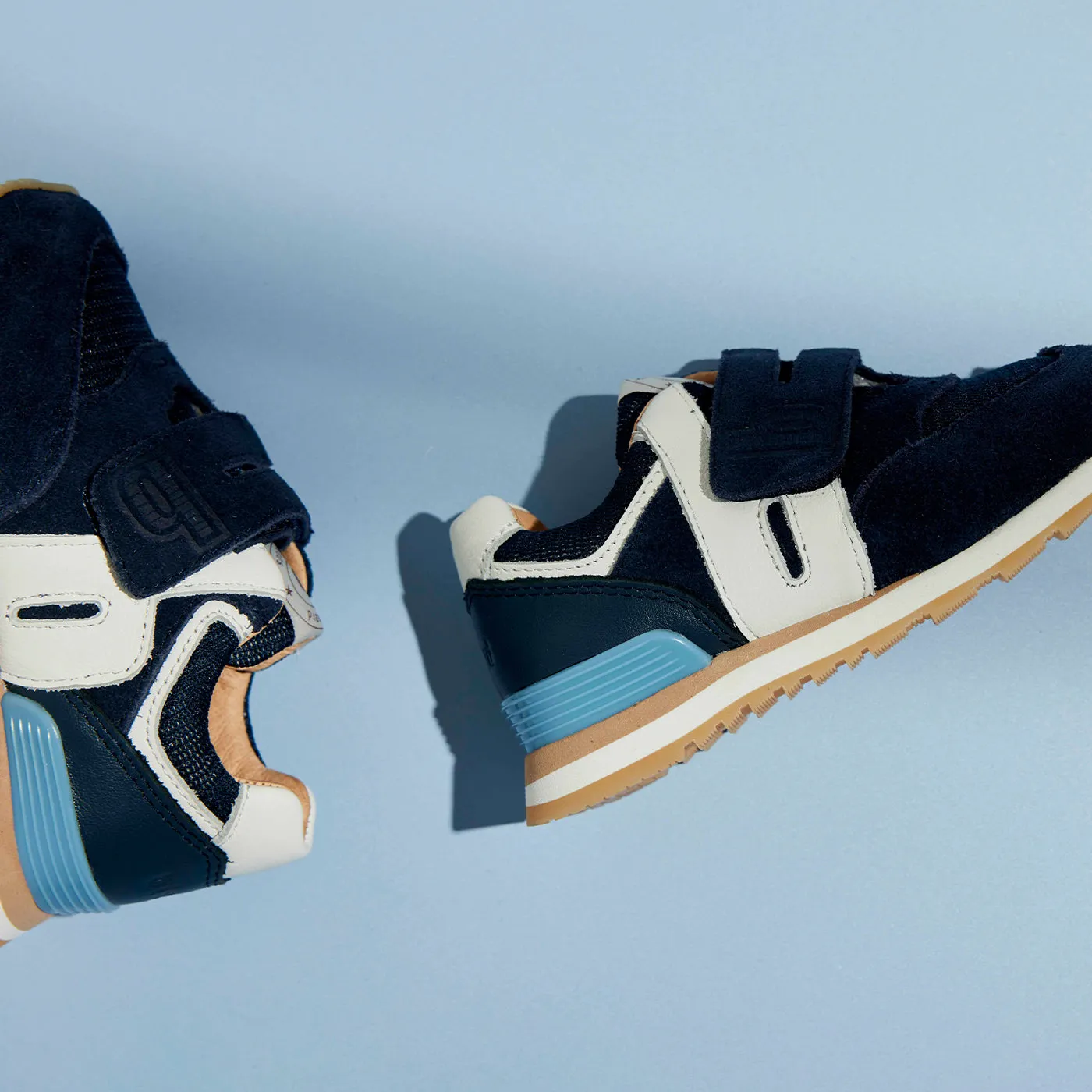 Bisgaard Winston sneaker ocean blå ruskind
