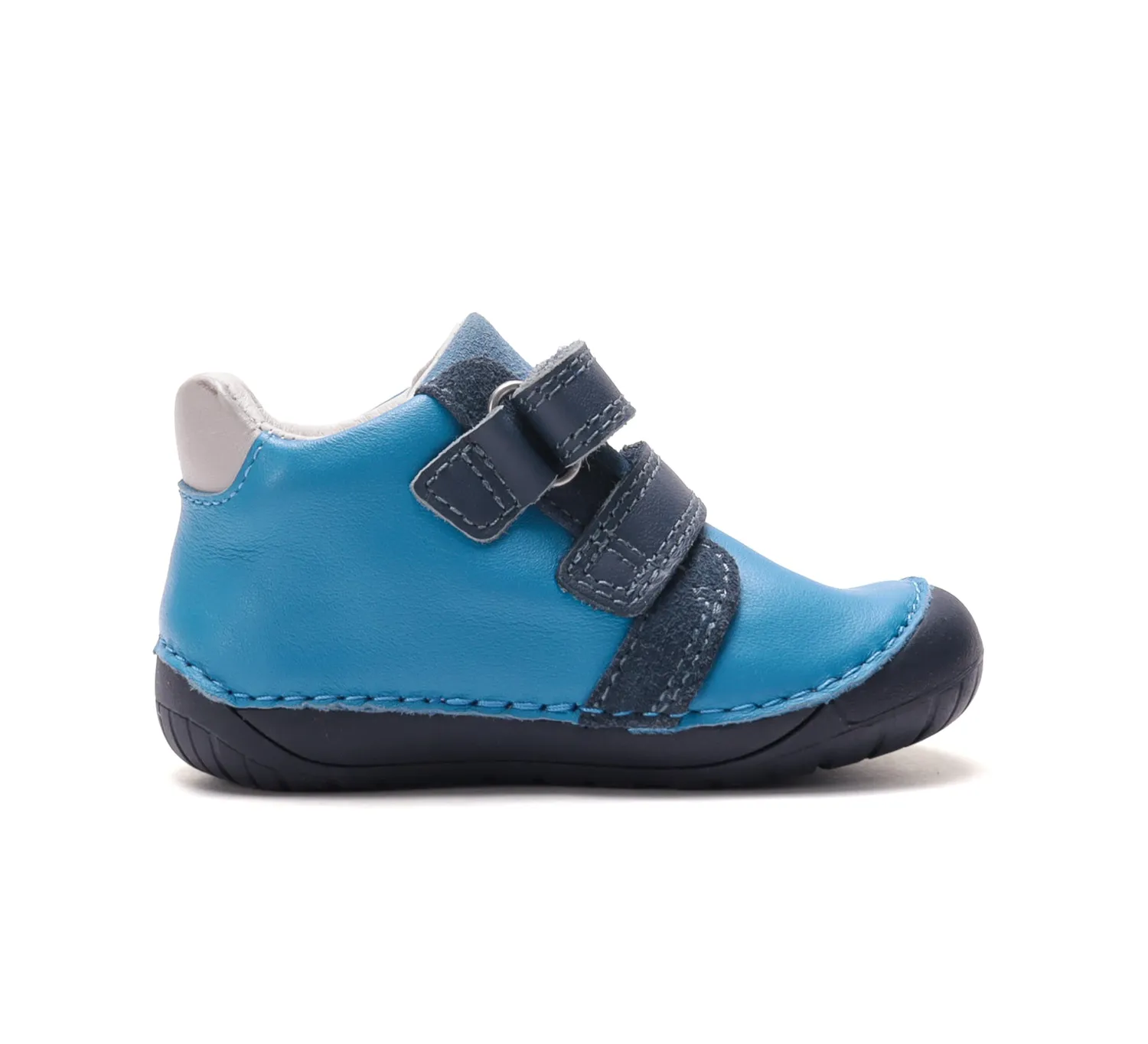 DD Step S070-62392B barfodssko til drenge bred tåboks