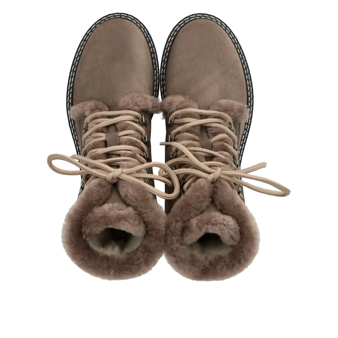 Angulus Chunky snørestøvle med blødt merino uldfoer