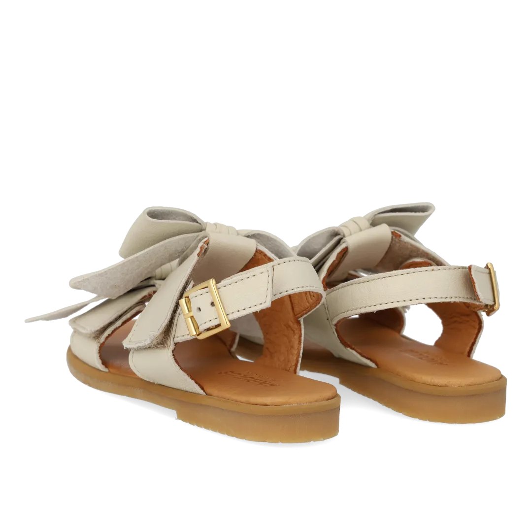 Angulus Sandal med dobbelt velcro børnesandal sløjfe