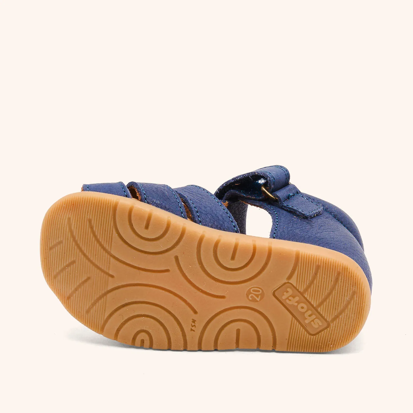Bisgaard Barefoot Cooper sandal navy – barfodssandal