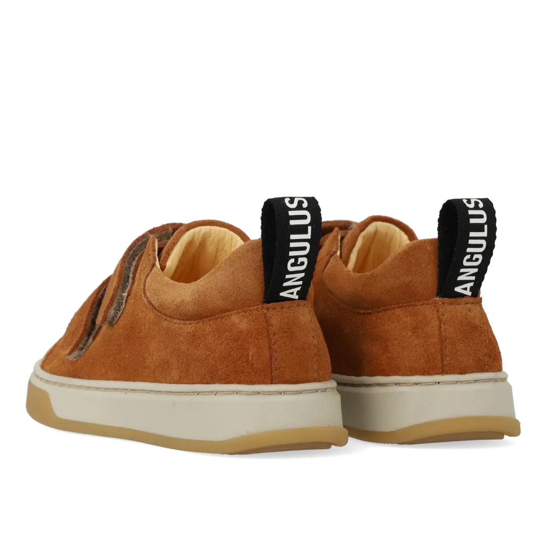 Angulus Sneaker med logobånd børnesneaker velcro
