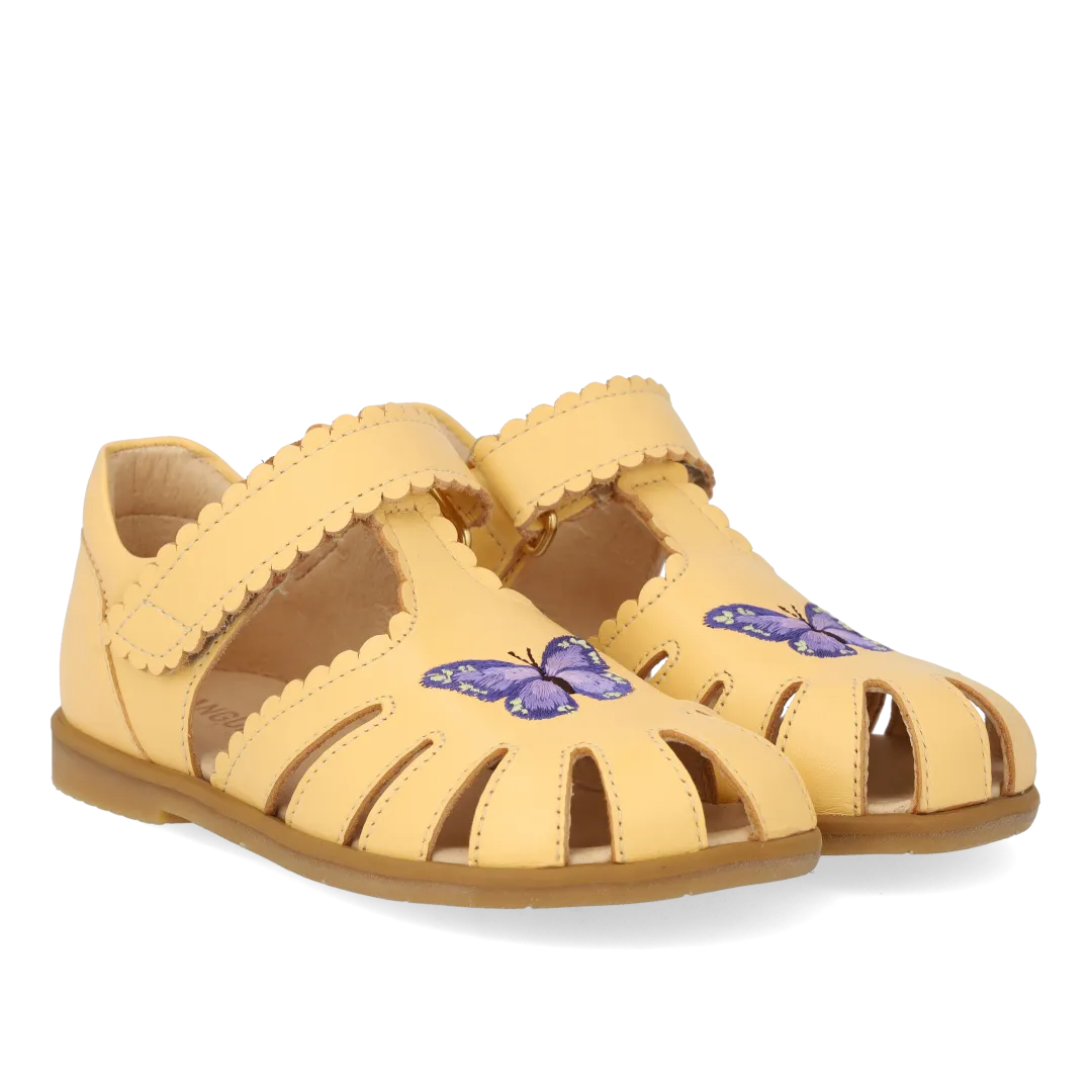 Angulus sandal børn lukket tå sommerfugl