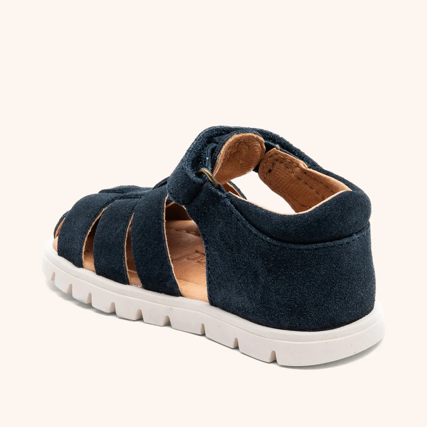 Bisgaard Beka S sandal navy med fleksibel sål