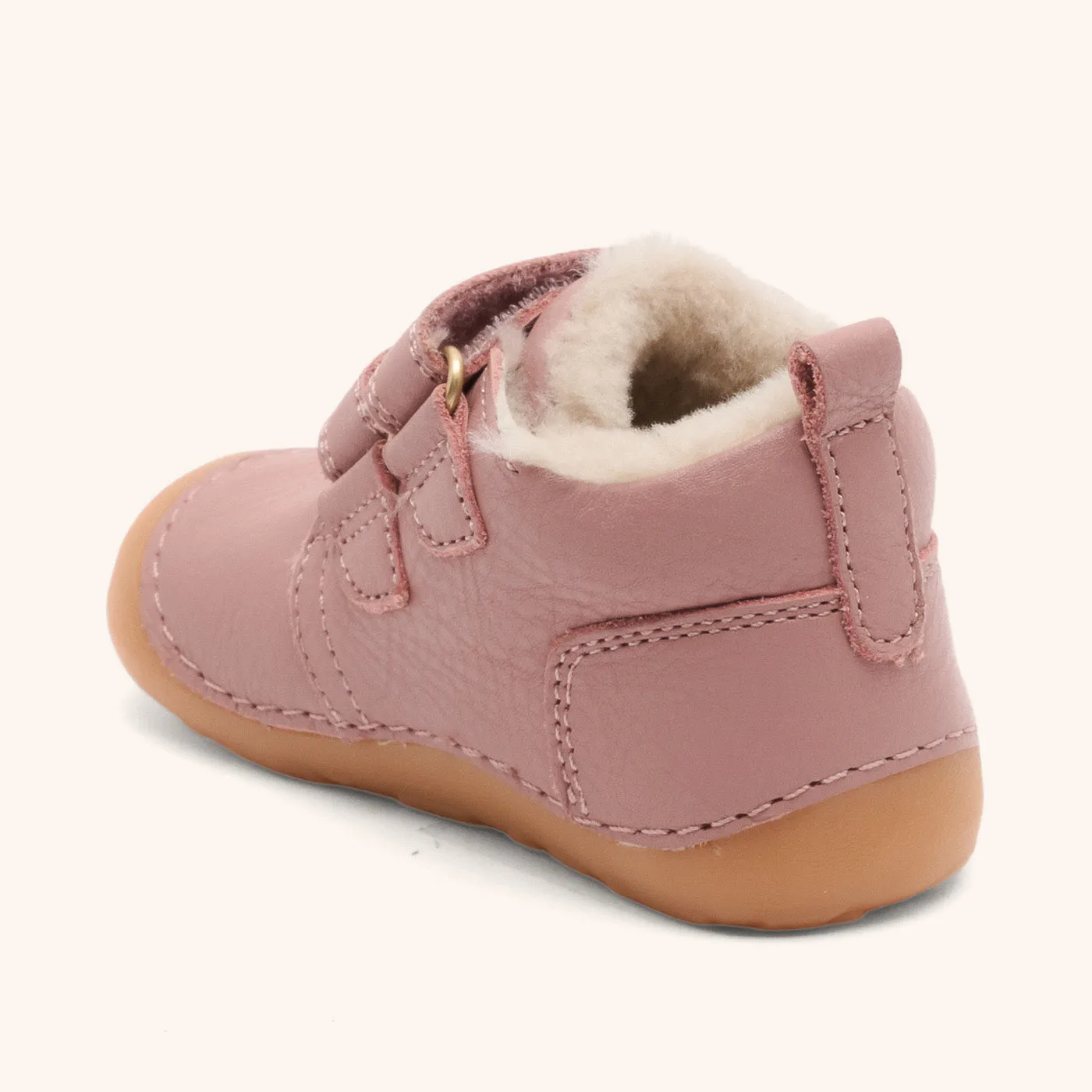 Bisgaard Carter barfodssko rose lammeuld