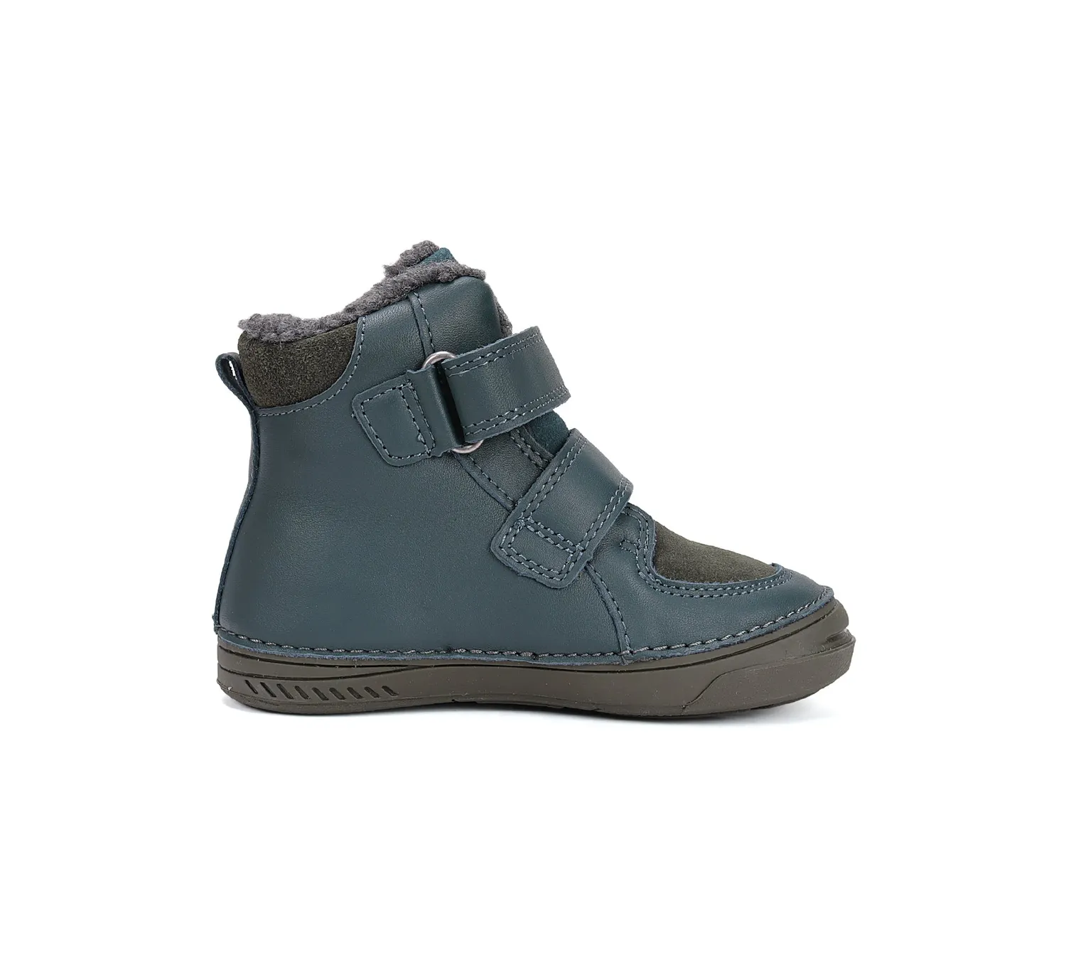 DD Step W040-52255B vintersko til drenge med varmt for