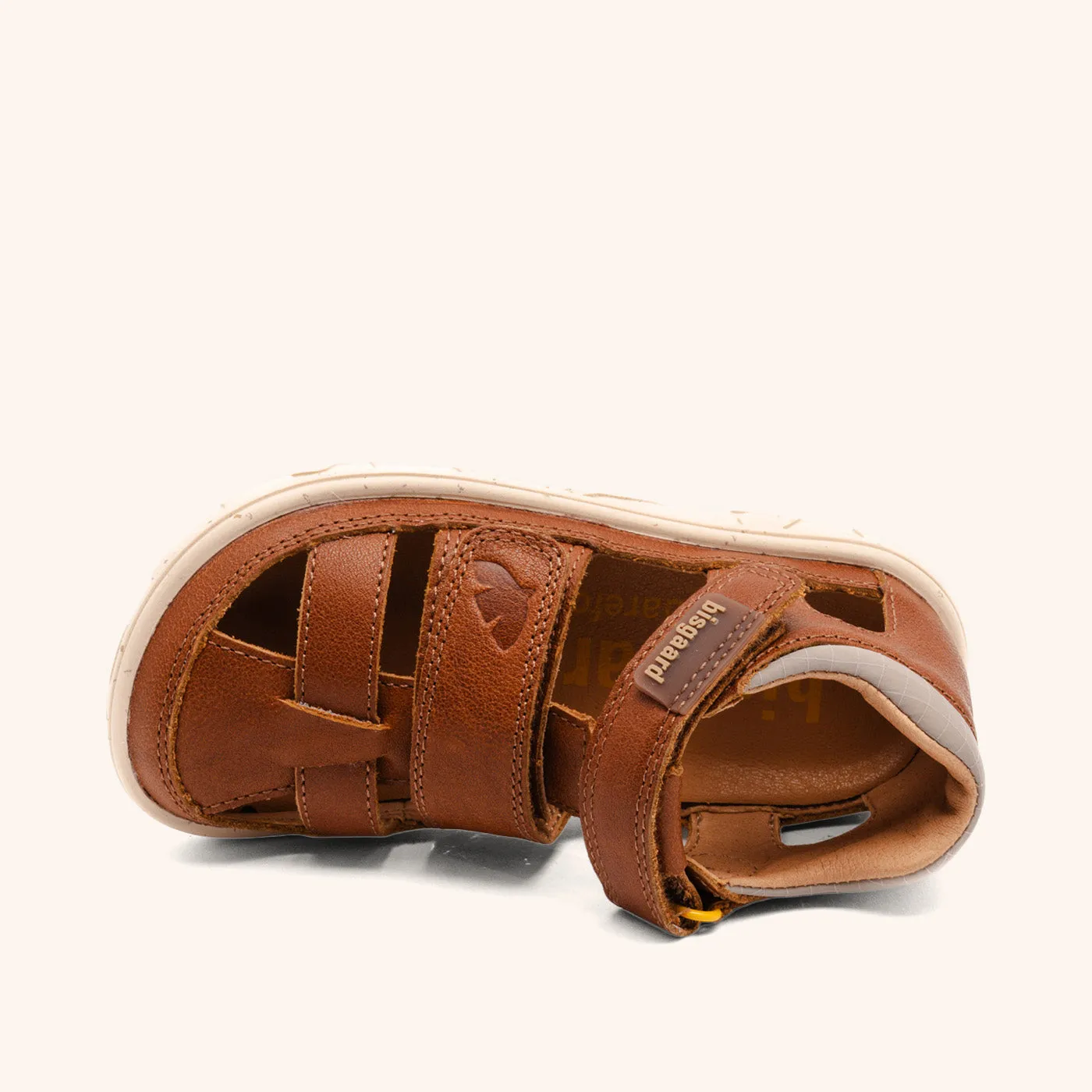 Bisgaard Barefoot Vic barfodssandal cognac