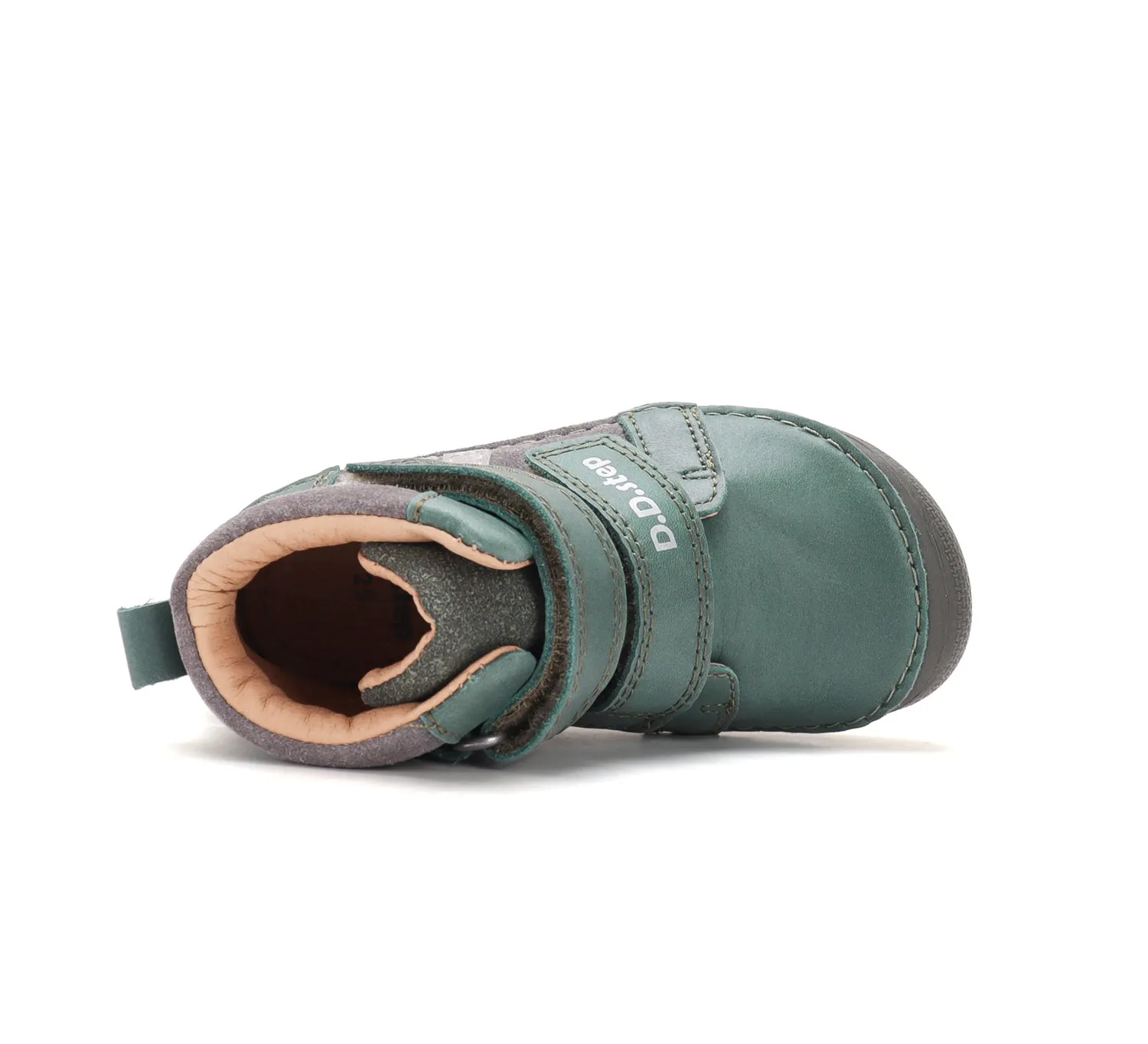 DD Step A063-62725A barfodssko drenge bred tåboks