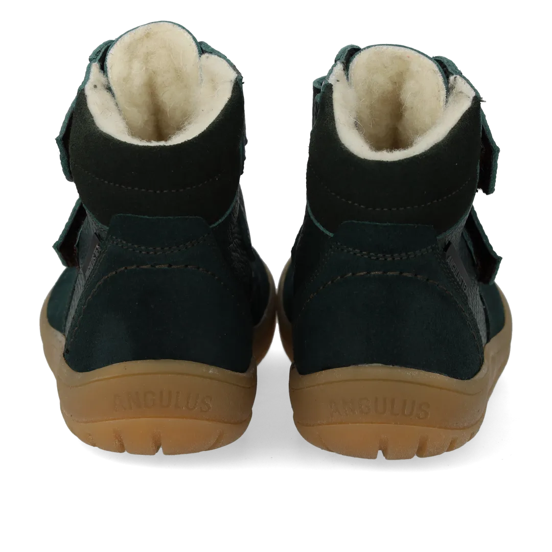 Angulus TEX-støvle børn velcro merino