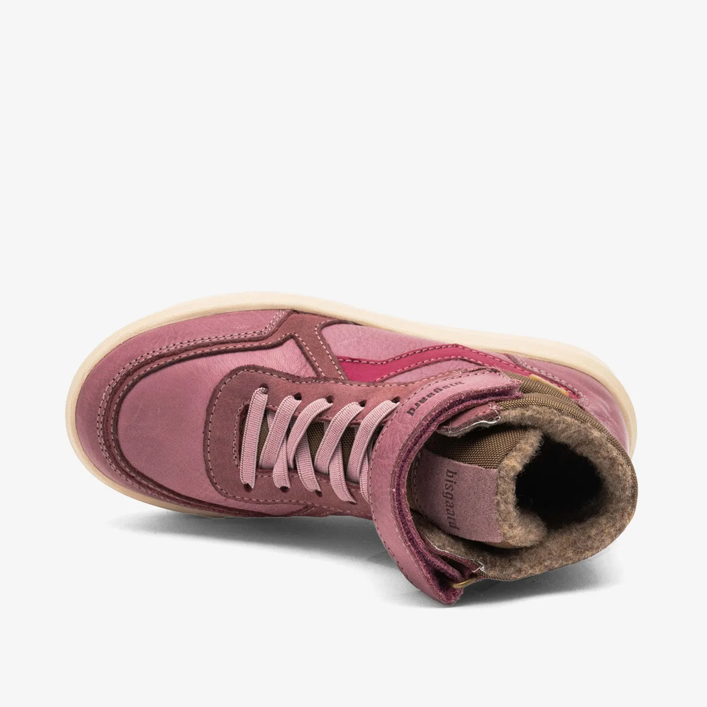 Bisgaard Mio V Tex sneaker heather uld høj