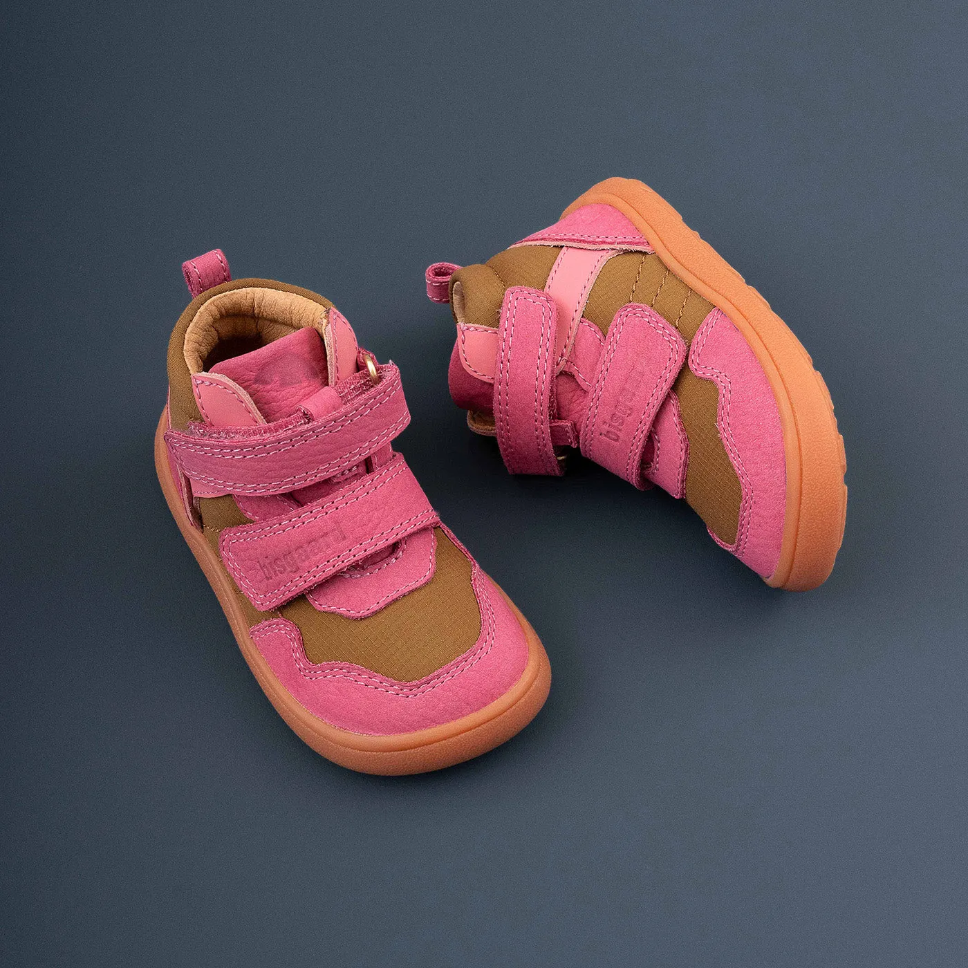 Bisgaard Barefoot Becky barfodssneaker pink læder