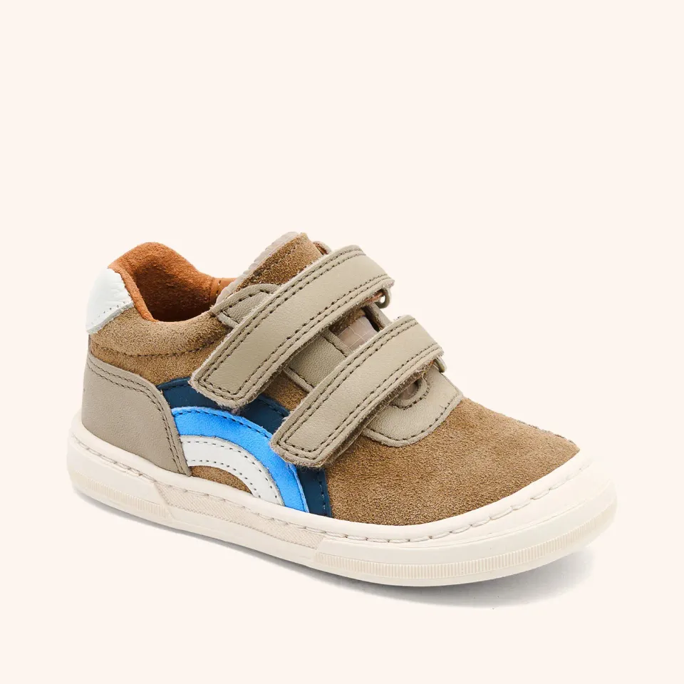 Bisgaard Rainbow Low sneaker earth velcro