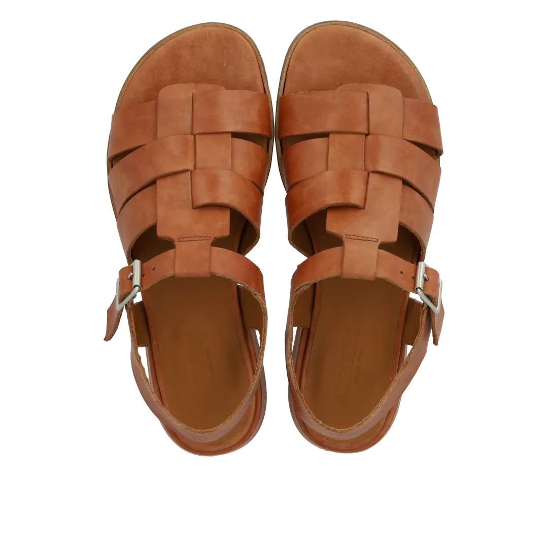 Angulus fisherman sandal læder dame åben hæl