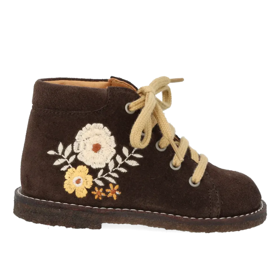 Angulus Begynder Snøresko babysko blomster