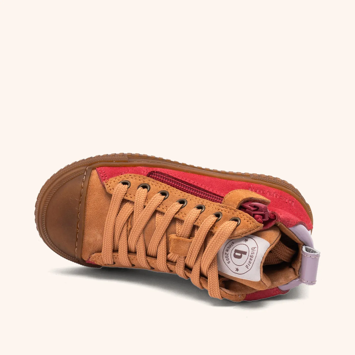 Bisgaard Ryan sneaker pink høj skaft