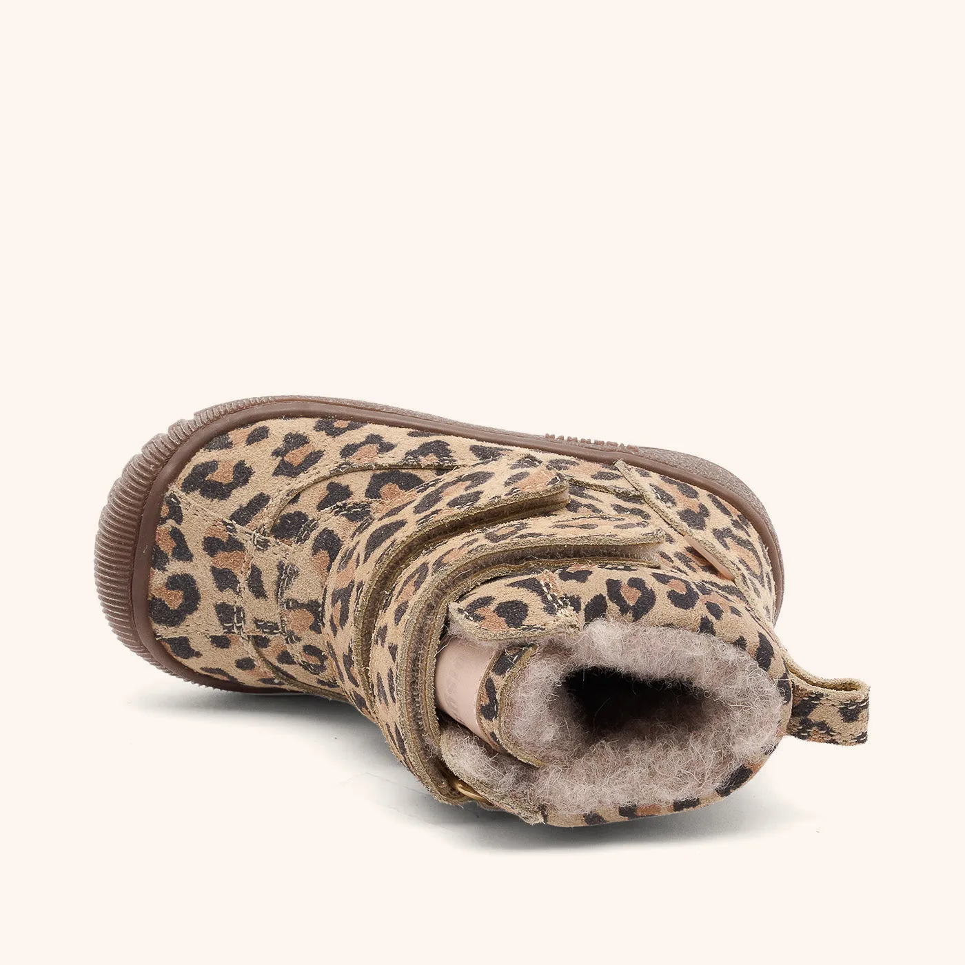 Bisgaard Ellis Tex vinterstøvle leopard vandtæt