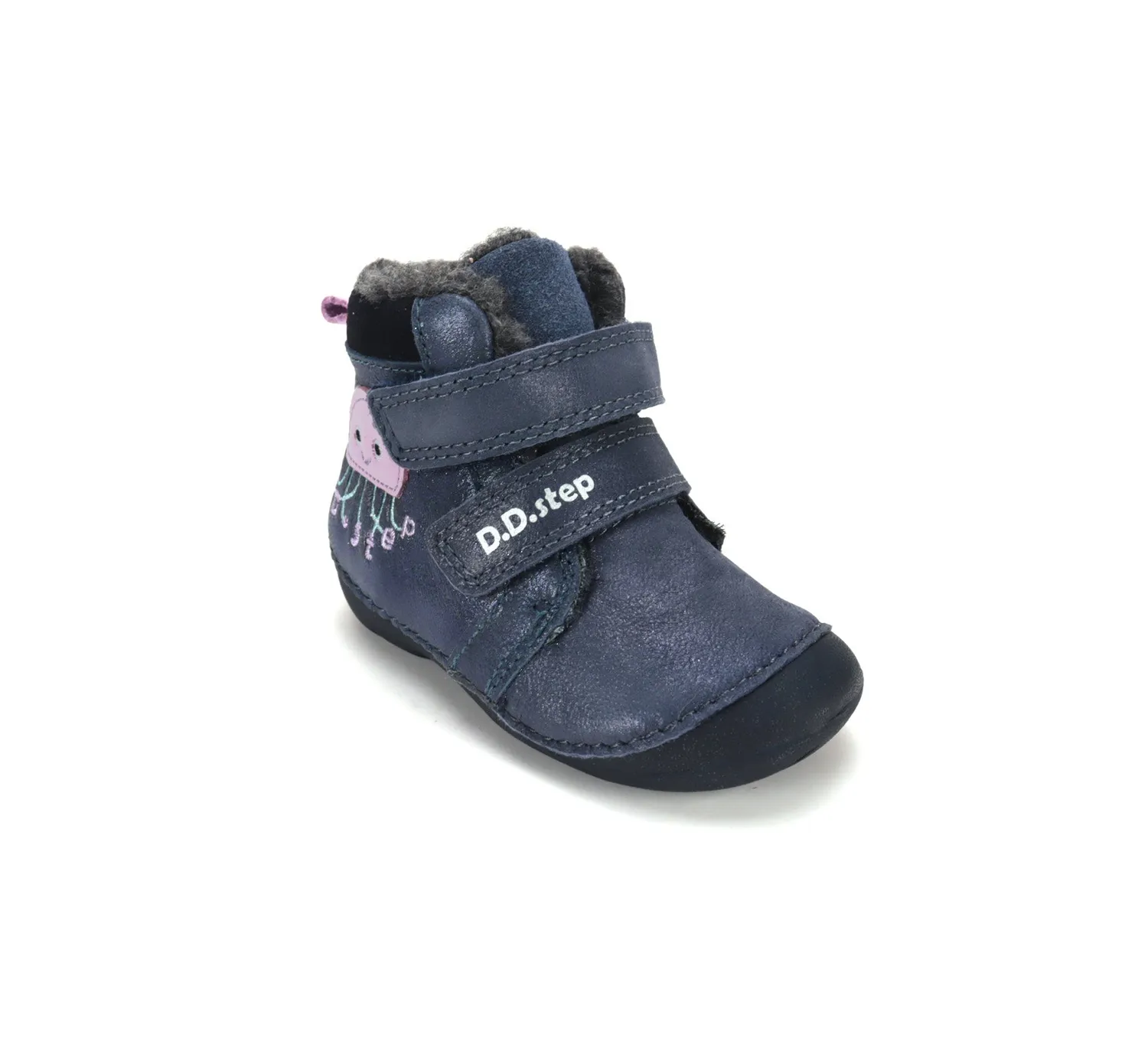 DD Step W015-62772B vinterstøvler baby varm foer
