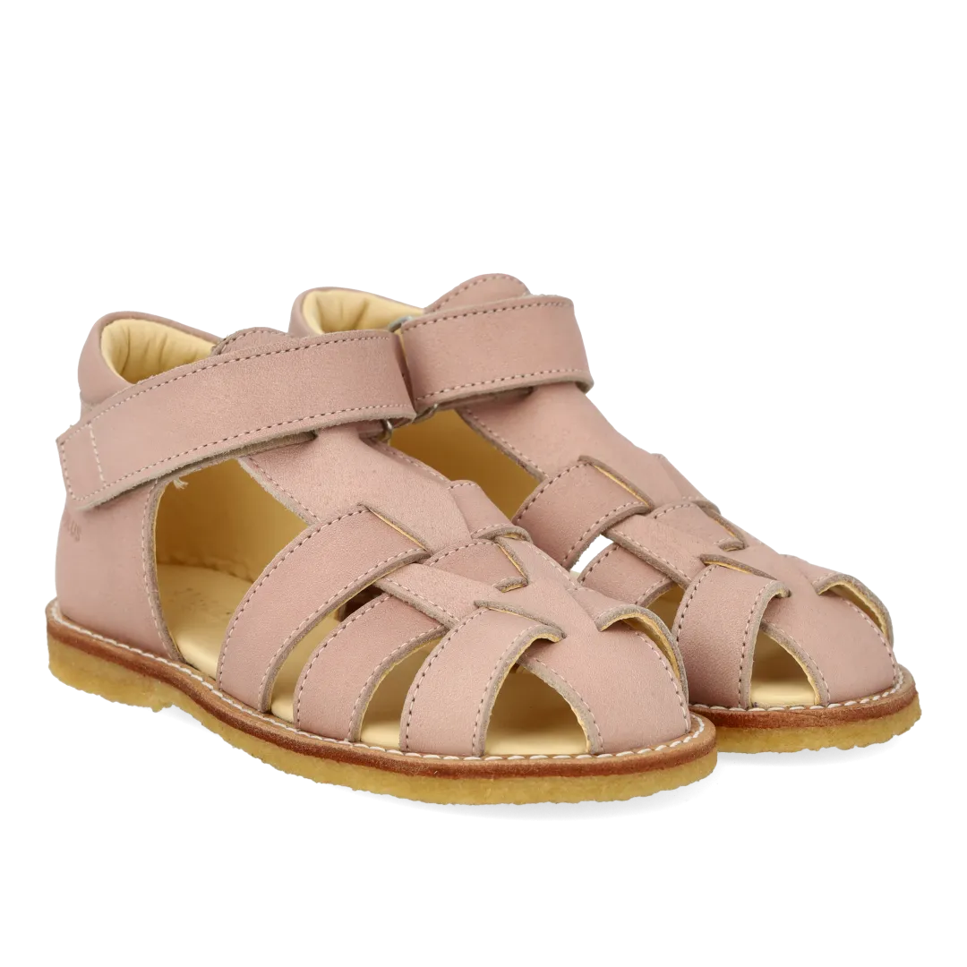 Angulus Begynder sandal med velcrolukning børnesandal læder