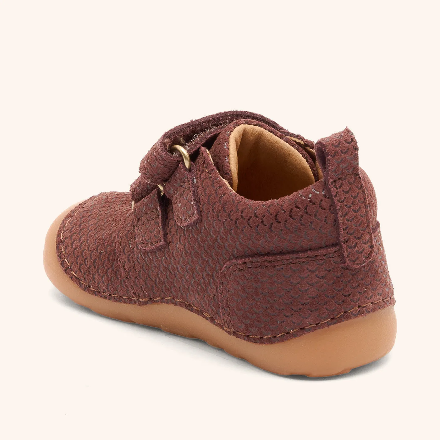Bisgaard Barefoot Carter begyndersko plum ruskind