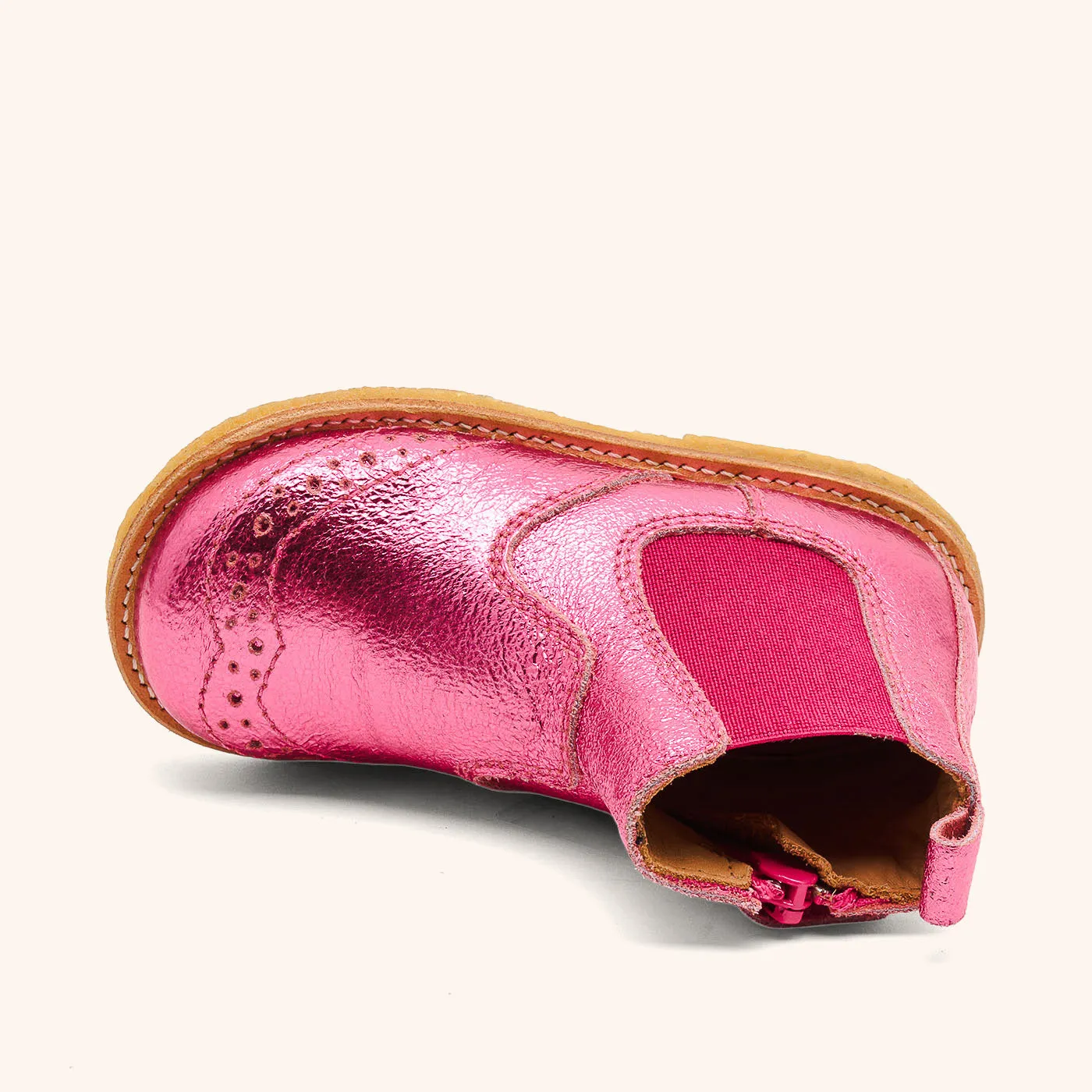 Bisgaard Sus støvle pink metallic læder