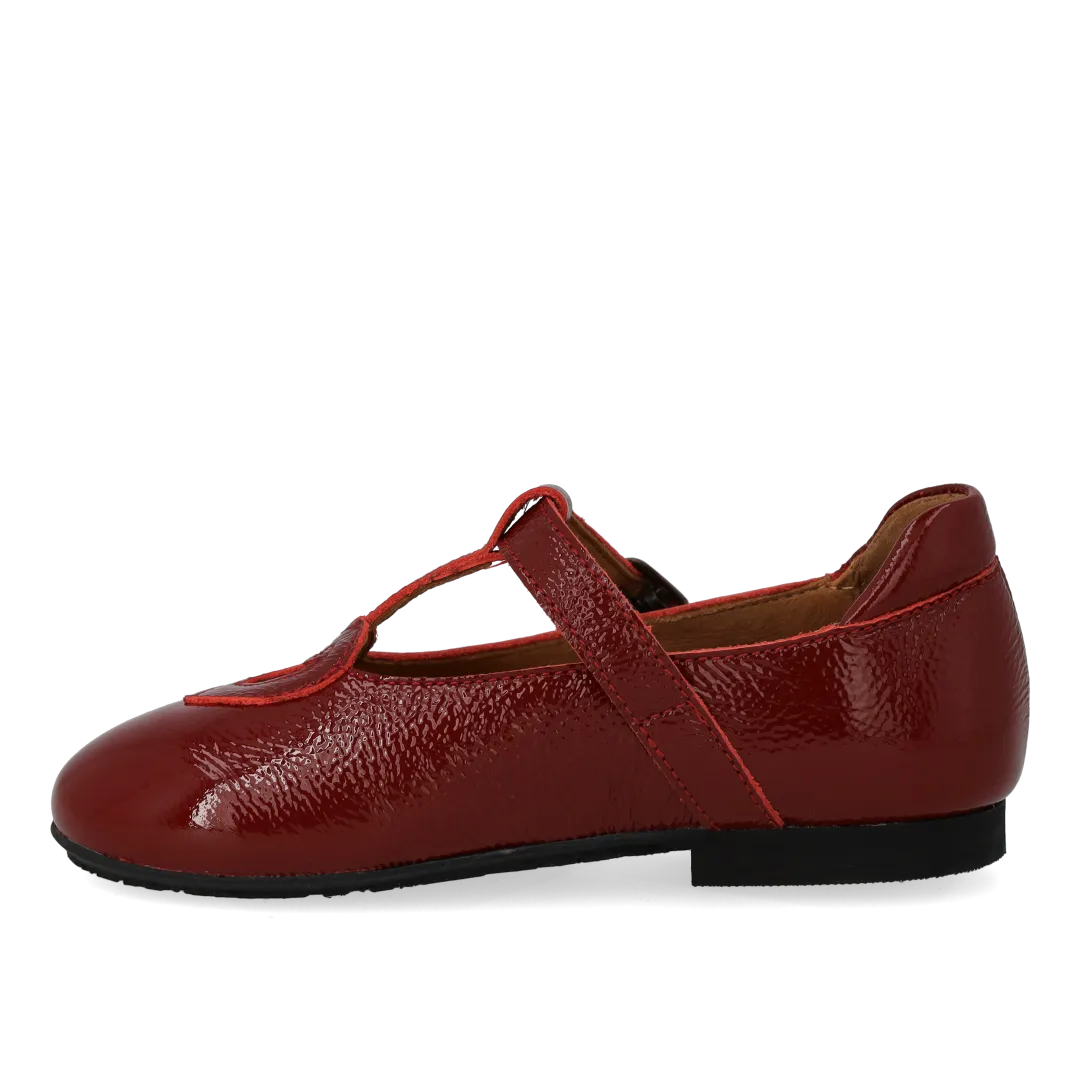 Angulus T-bar ballerina hjerte Mary Jane