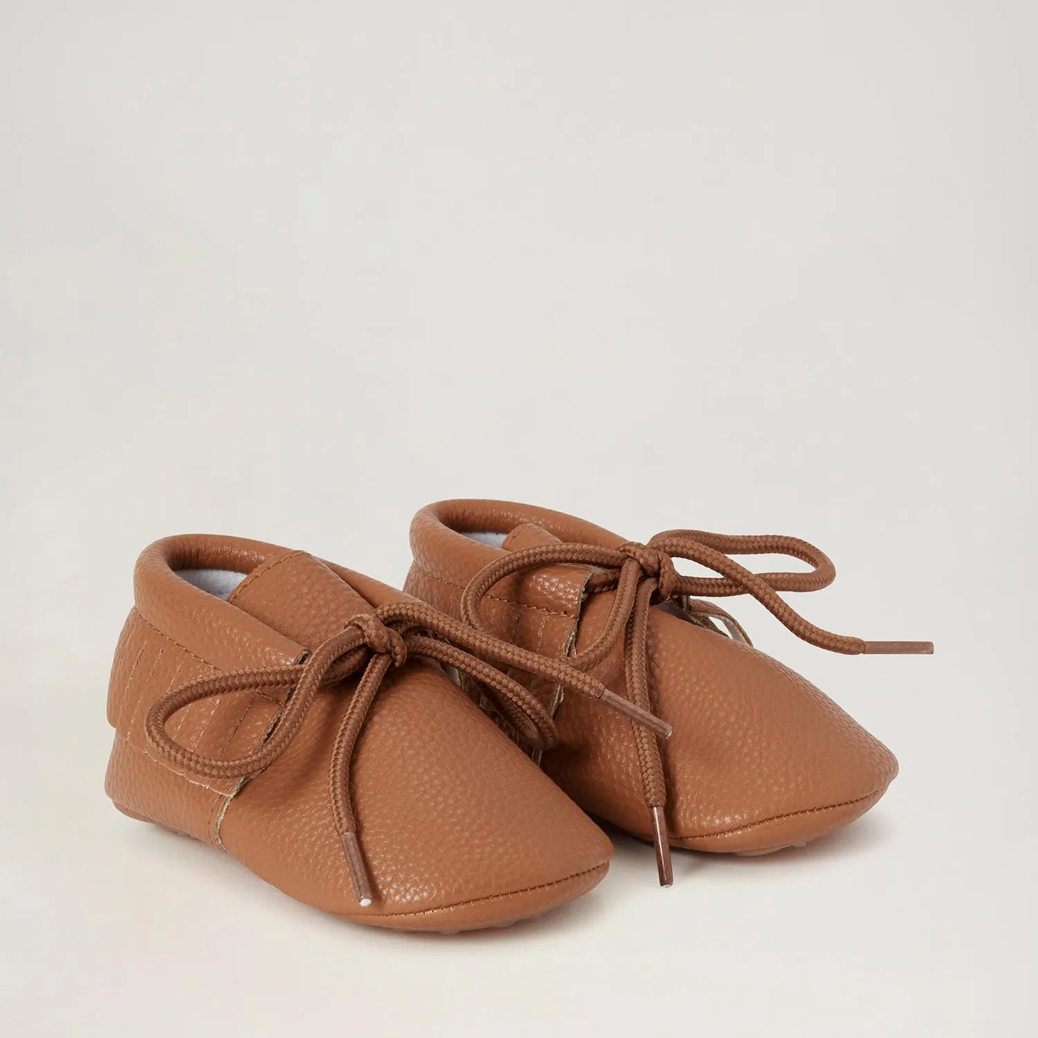 BabyMocs Little Camper Mocs mokkasiner brun vegansk