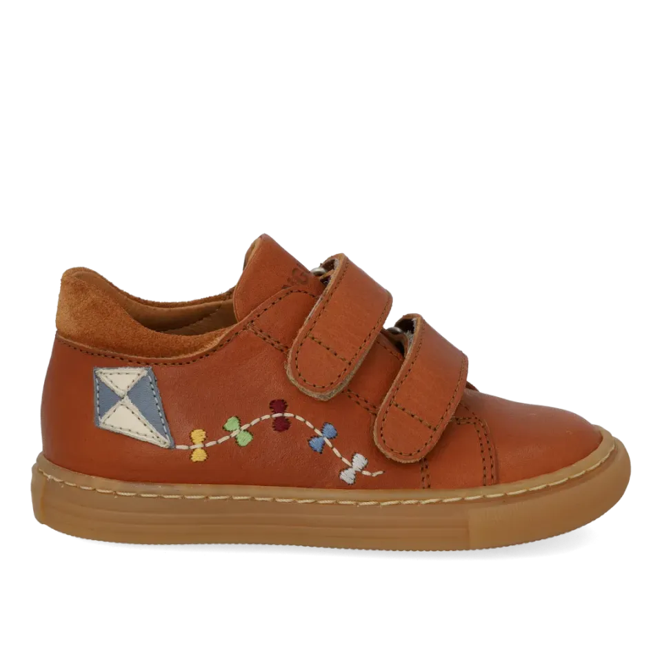 Angulus Sneaker med drage begyndersko velcro