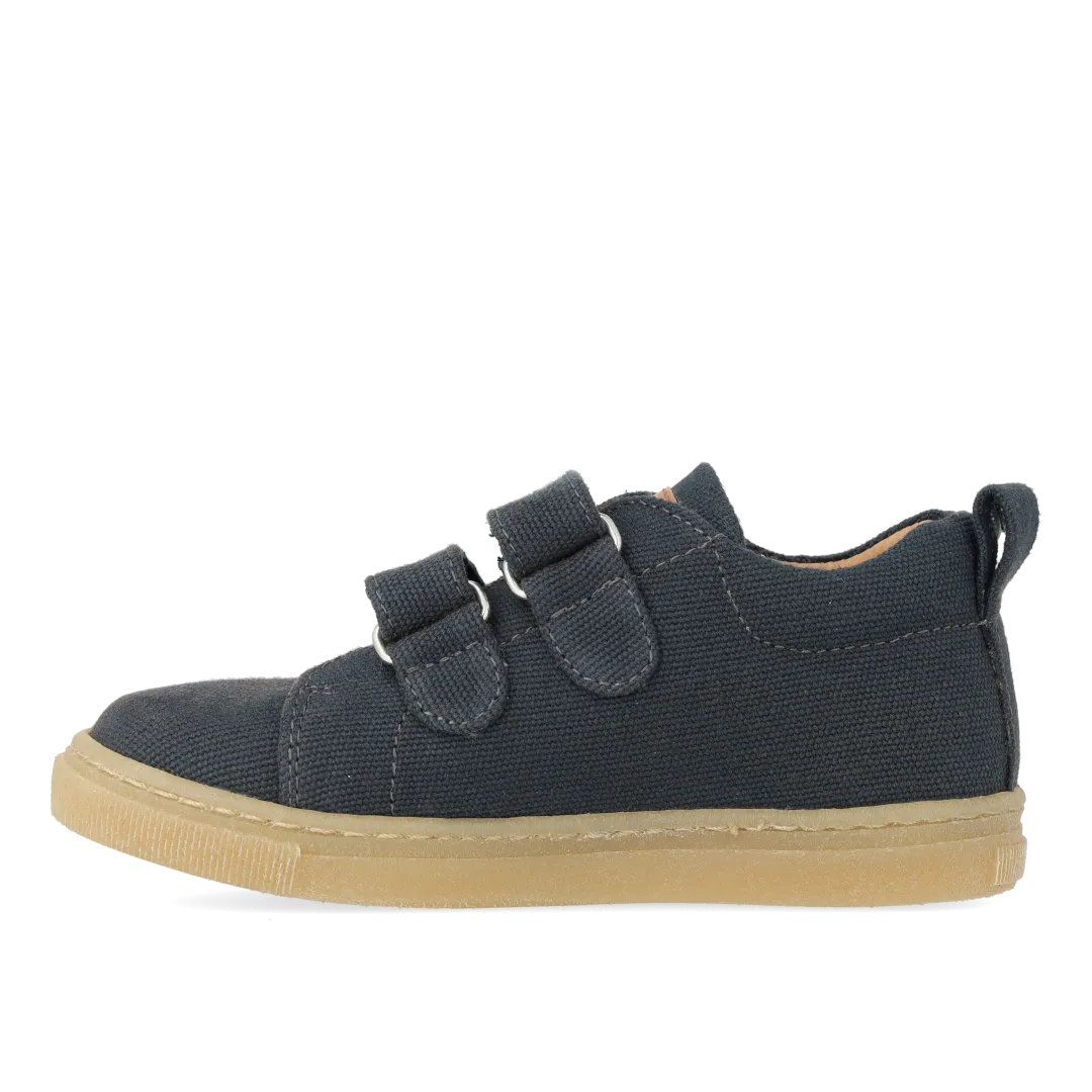 Angulus Klassisk sneaker i recycled bomuldskanvas sneakers børn