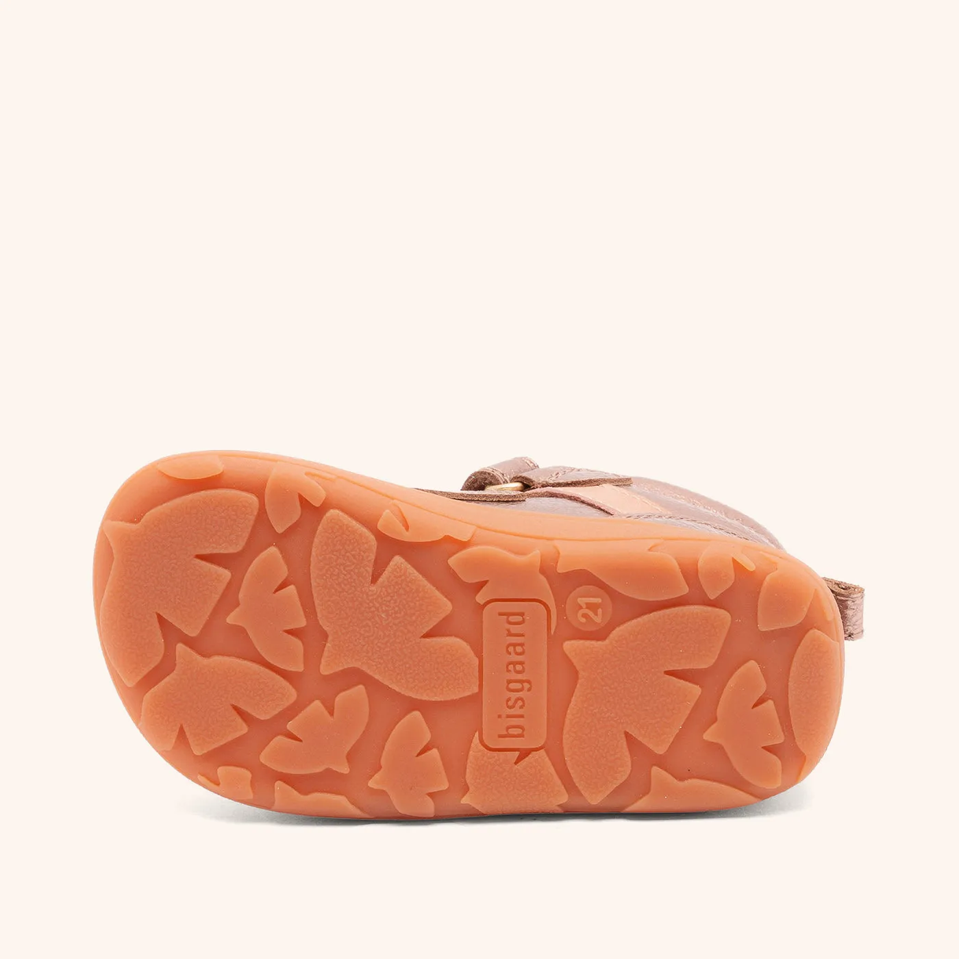 Bisgaard Barefoot Becky barfodssko rose gold let
