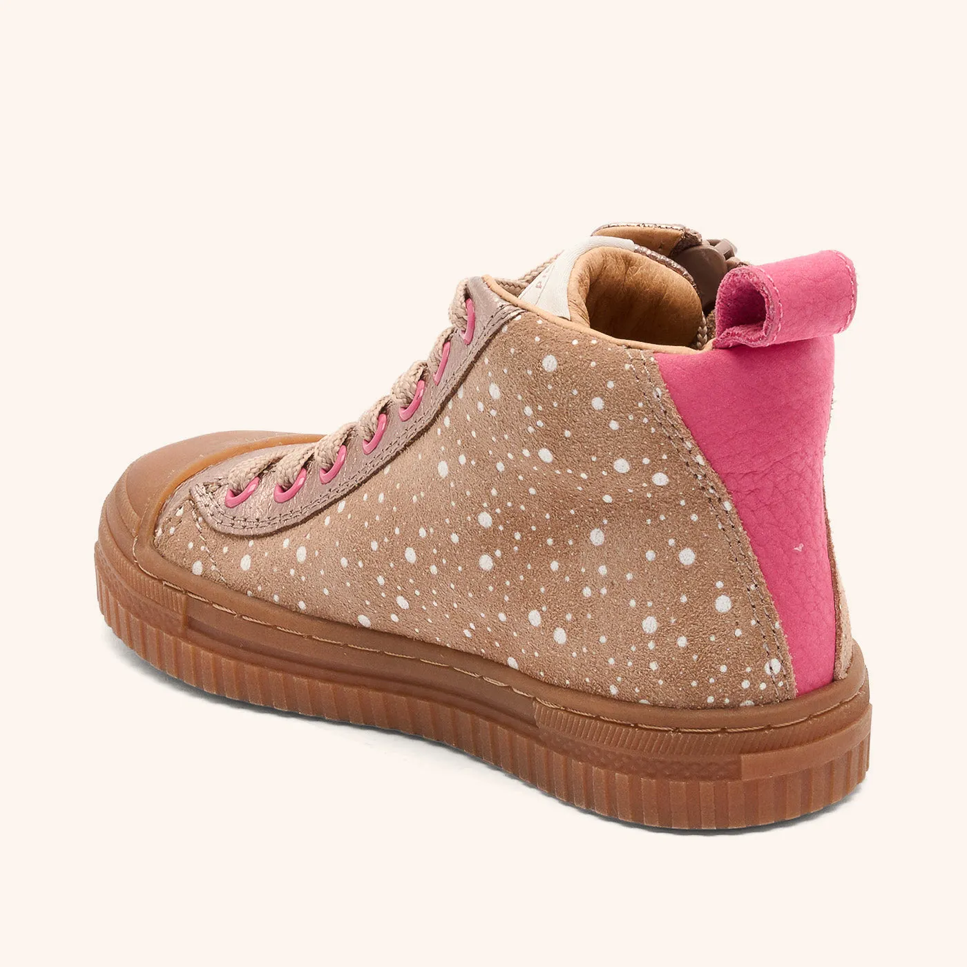 Bisgaard Ryan Snow sneaker høj læder chunky sål