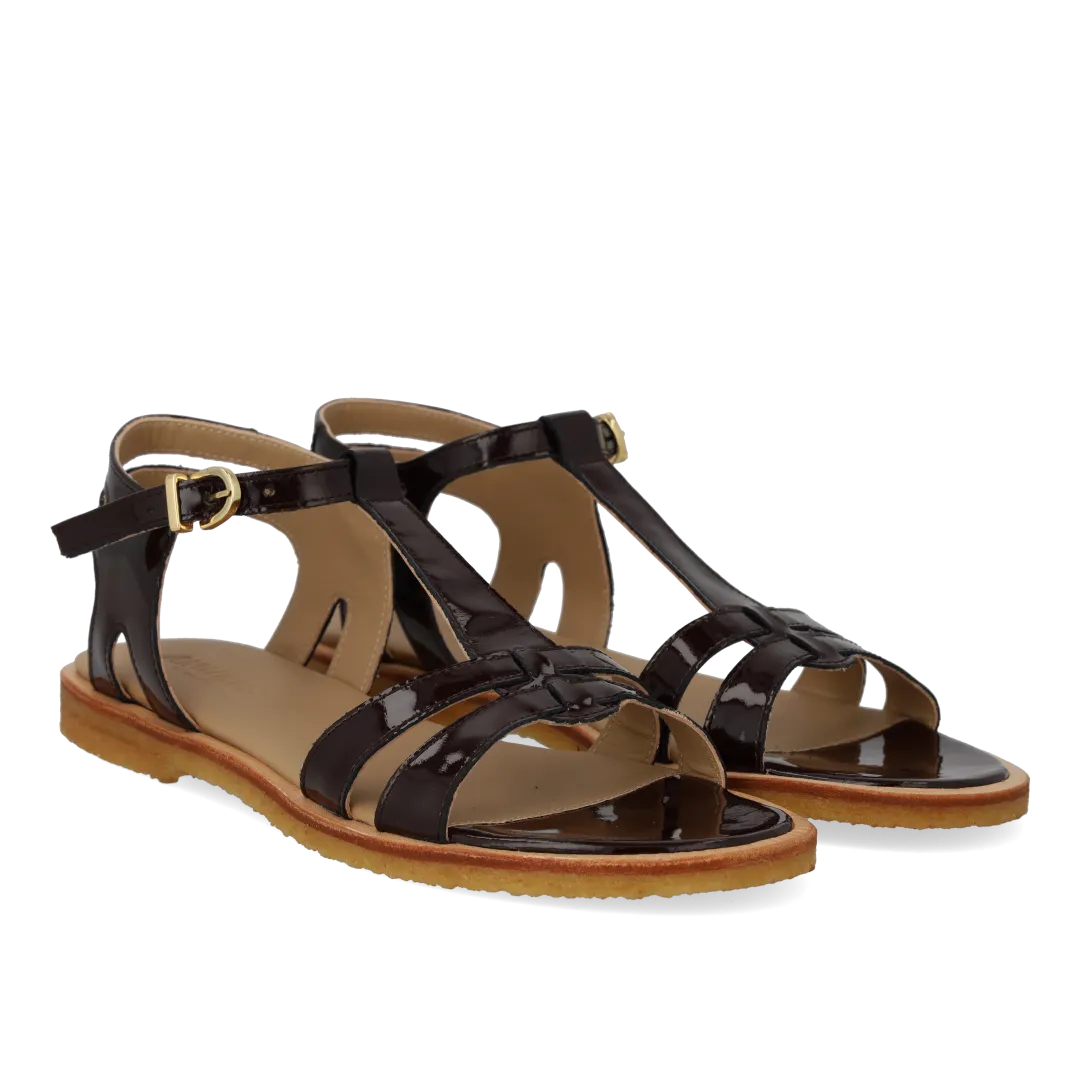Angulus Klassisk remsandal sandal rågummisål