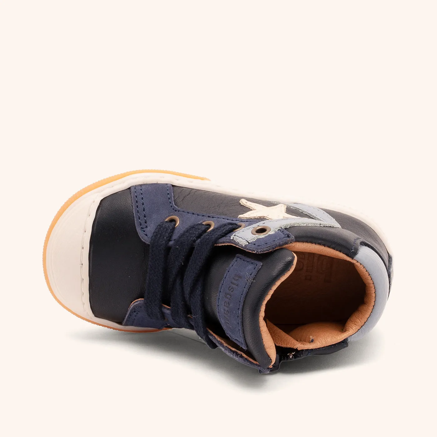 Bisgaard Holger sneaker navy første skridt