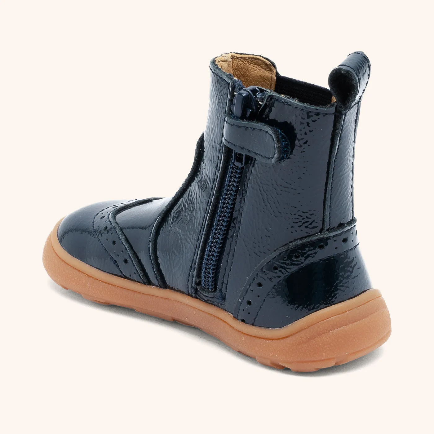 Bisgaard Barefoot Katie barfodsstøvle navy patent