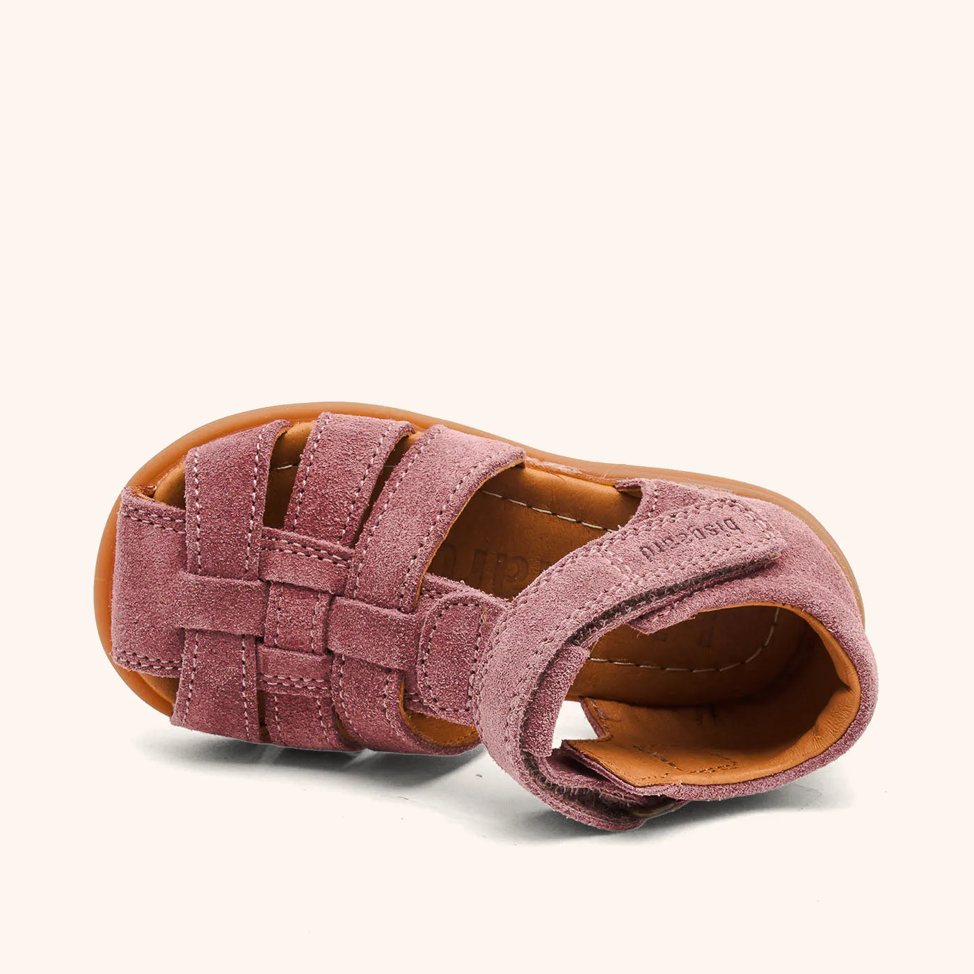 Bisgaard Carly sandal violet lukket læder