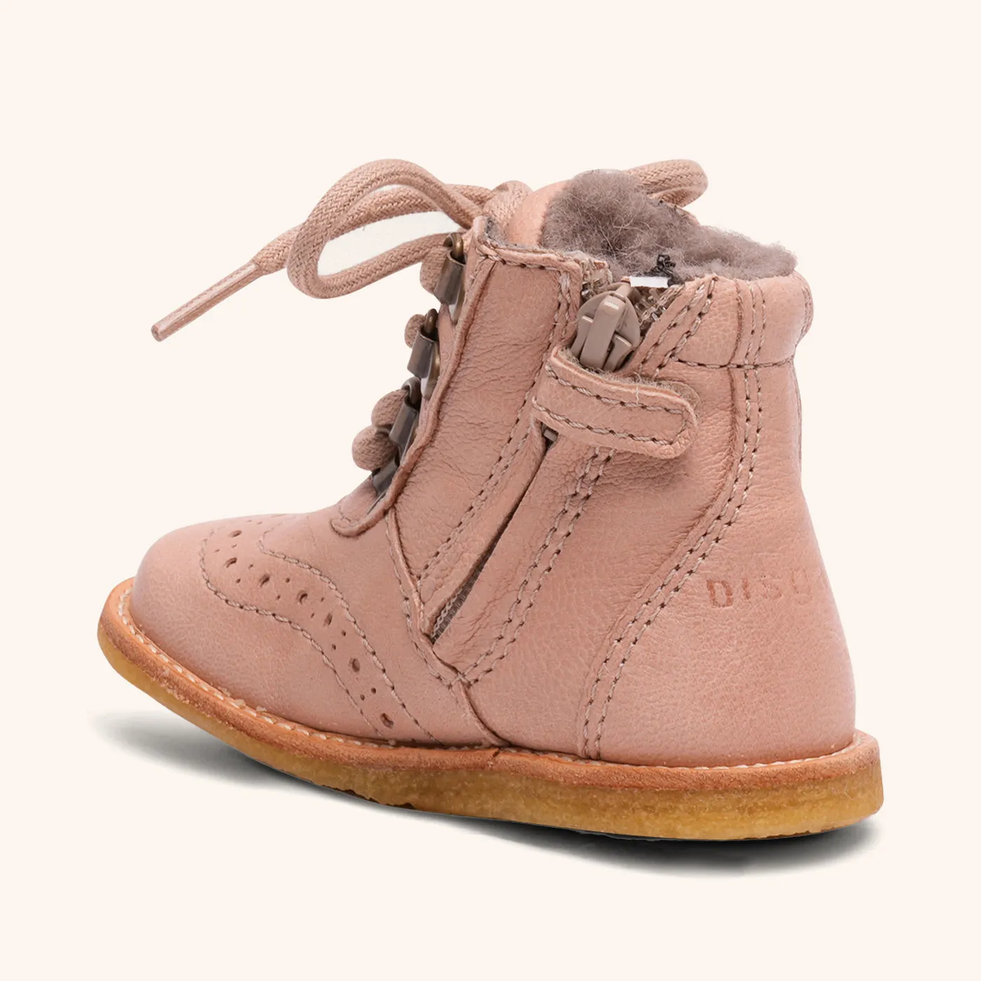 Bisgaard Ellie L Tex vinterstøvle vanilla uld