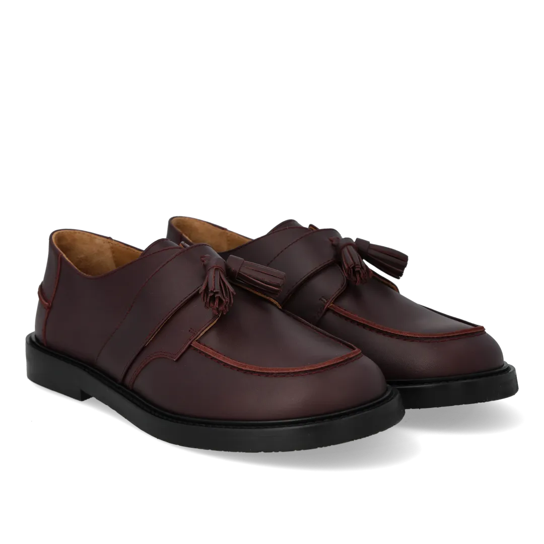 Angulus loafer kvastdetalje damesko bred