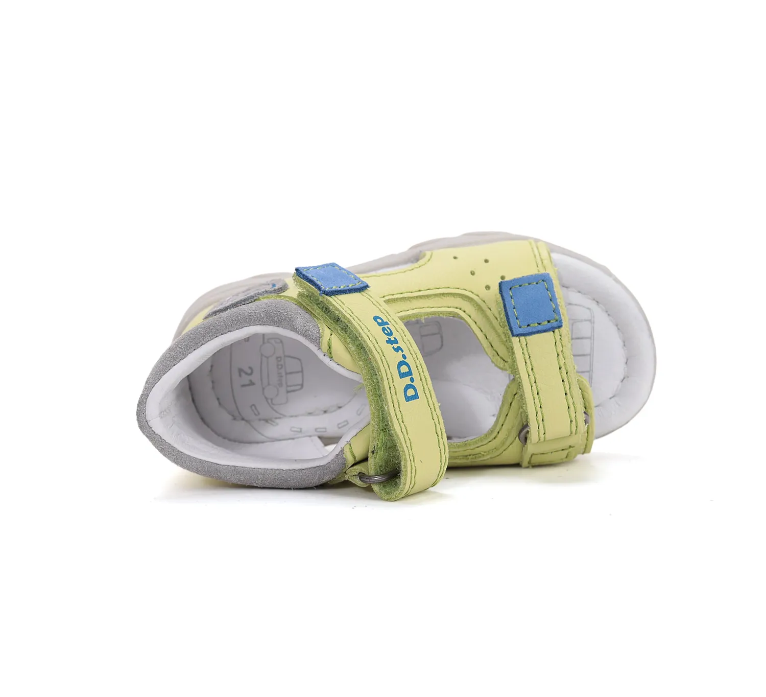 DD Step G064-61554B sandal dreng bred fod sommer