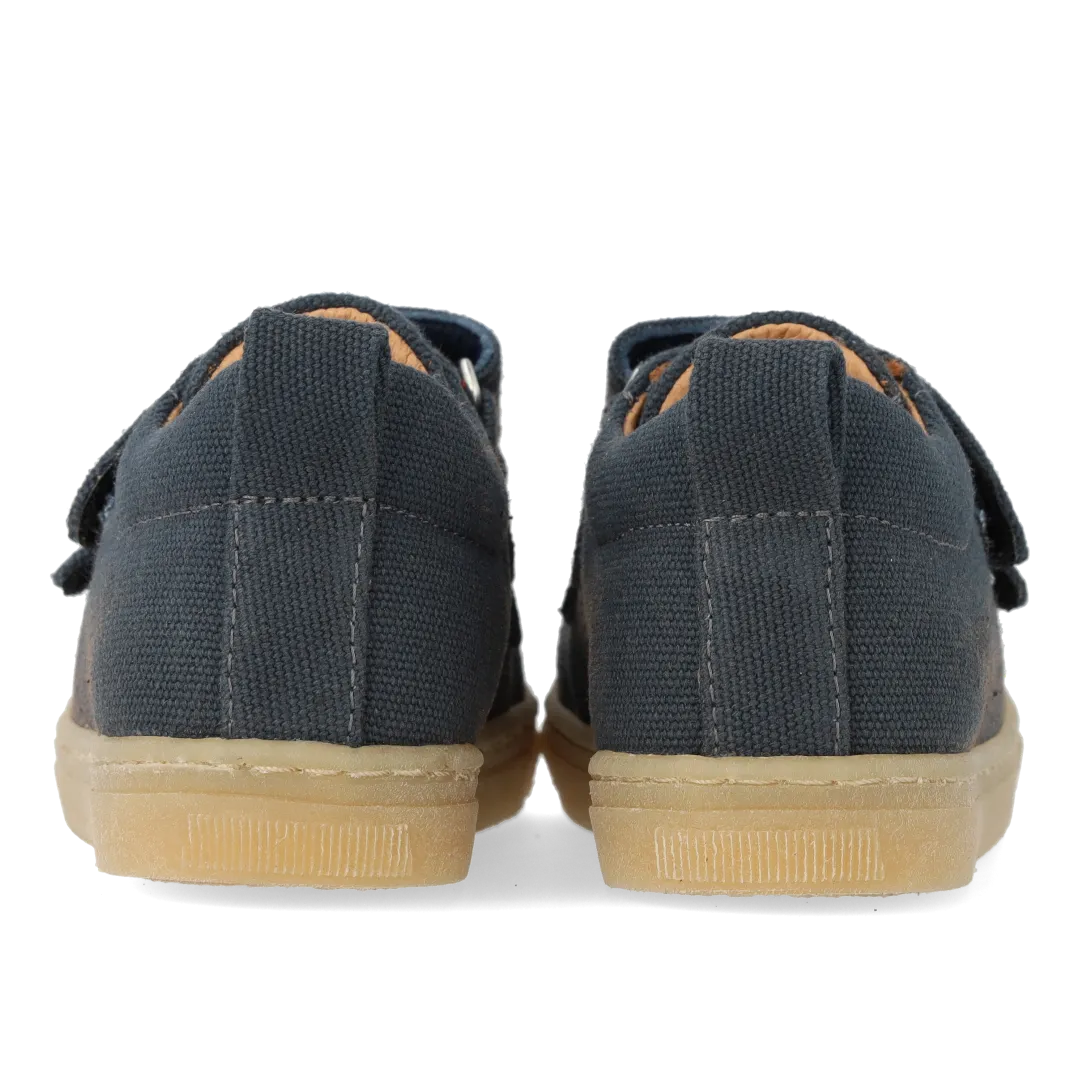 Angulus Klassisk sneaker i recycled bomuldskanvas sneakers børn