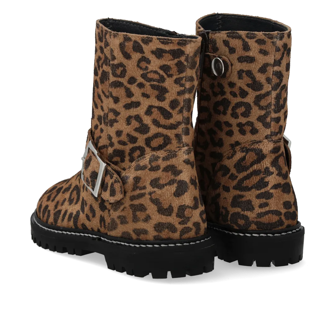 Angulus Biker børnestøvle vandtæt nubuck