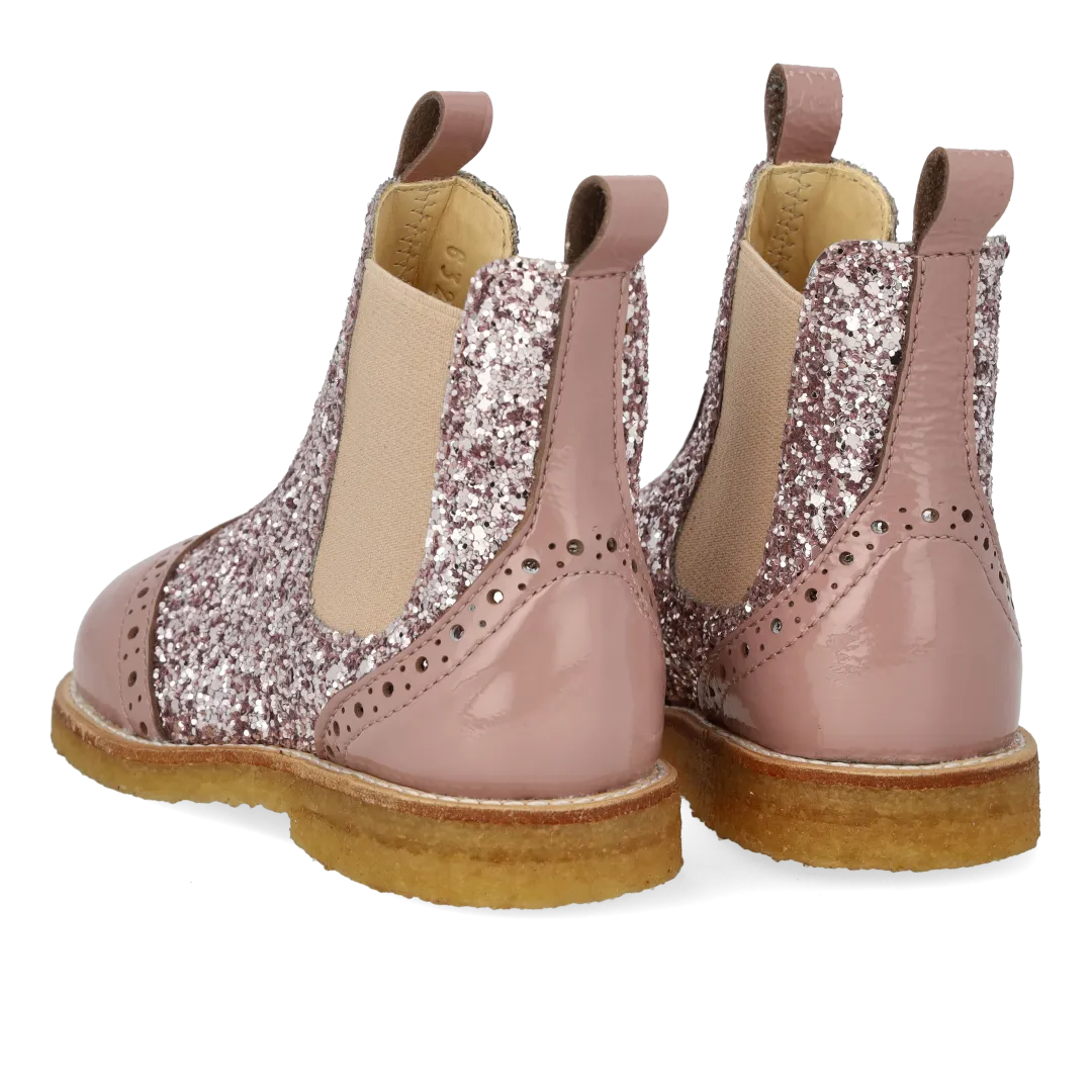 Angulus Chelsea støvle børnestøvle glitter