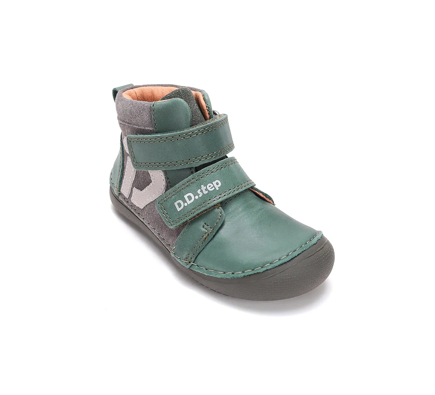 DD Step A063-62725A barfodssko drenge bred tåboks