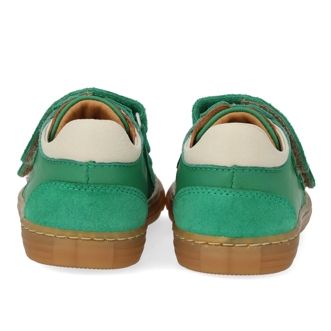 Angulus Sporty colour-block begynder sneakers velcro læder