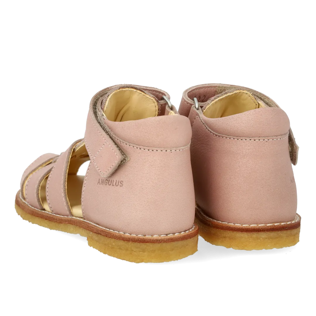Angulus Begynder sandal med velcrolukning børnesandal læder