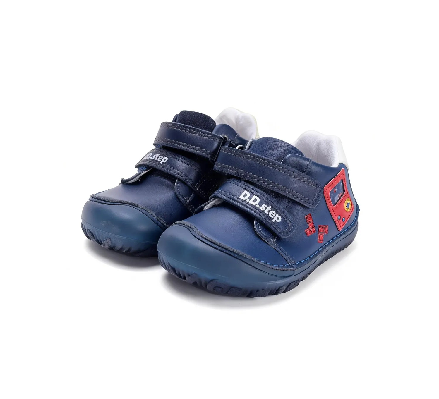 DD Step S073-61373B barfodssko til drenge – bred tåboks