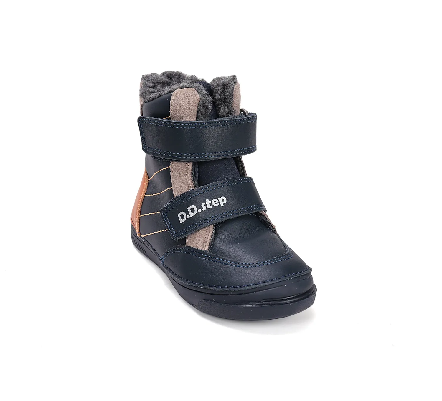 D.D.Step W040-52404B vinterstøvler dreng varm