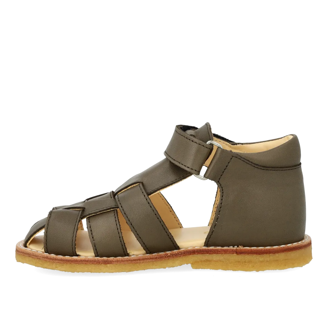 Angulus Begynder sandal velcro lukket tå